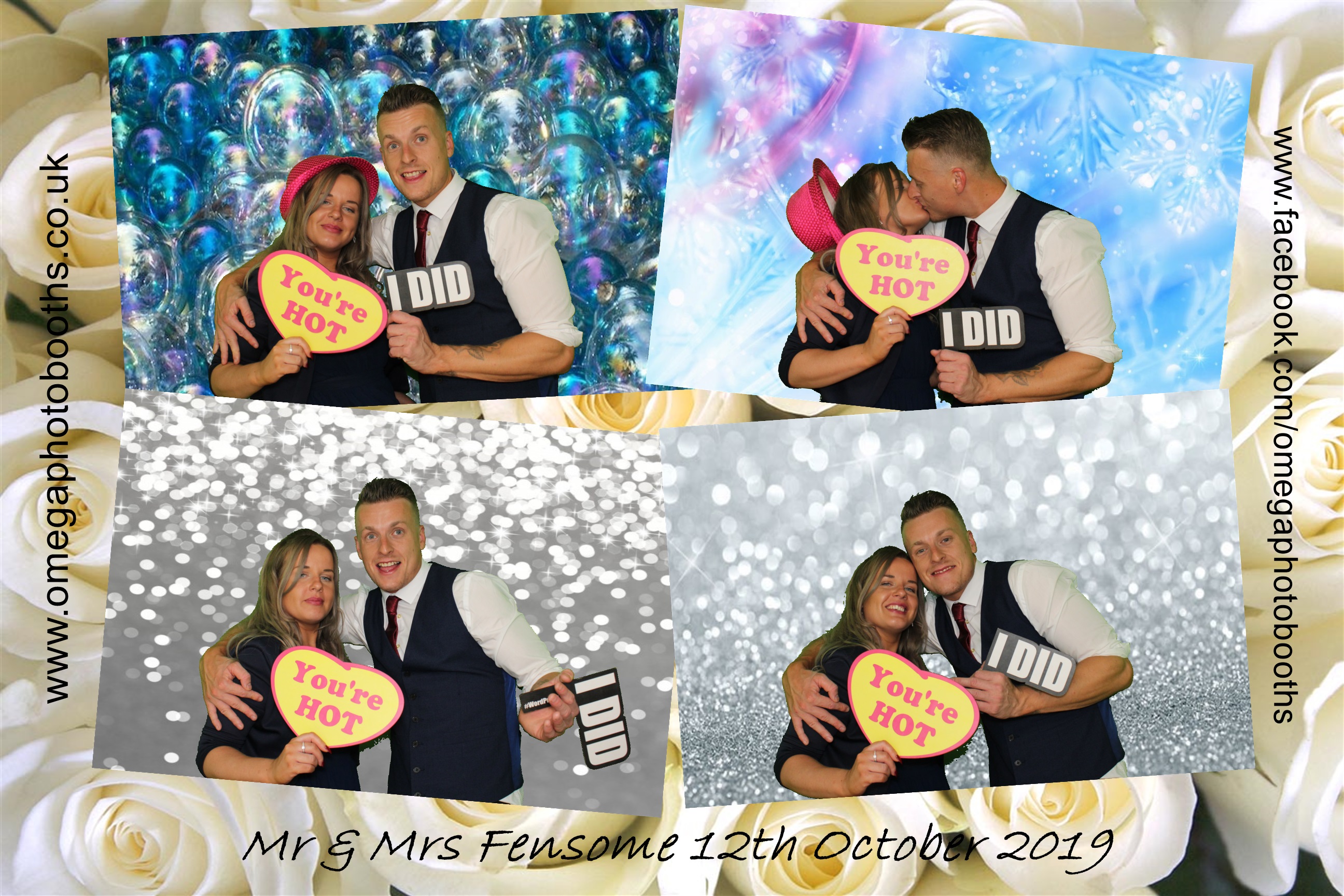 Mr & Mrs Fensome | View more photos from the event at gallery.omegaphotobooths.co.uk/u/Omega-Photobooths/Mr-Mrs-Fensome